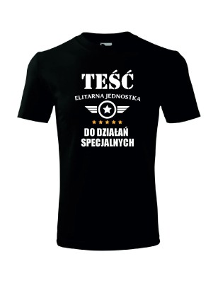 T-shirt męski teść do działań specjalnych - 10 kolorów do wyboru