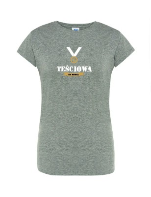 T-shirt damski teściowa na medal - 10 kolorów do wyboru