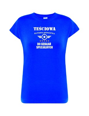 T-shirt damski teściowa do działań specjalnych - 10 kolorów do wyboru