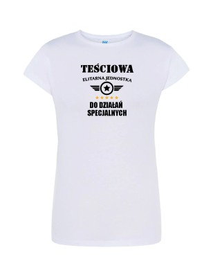 T-shirt damski teściowa do działań specjalnych - 10 kolorów do wyboru