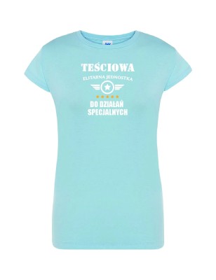 T-shirt damski teściowa do działań specjalnych - 10 kolorów do wyboru