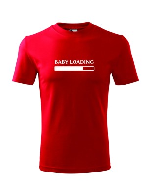 T-shirt męski baby loading - 10 kolorów do wyboru