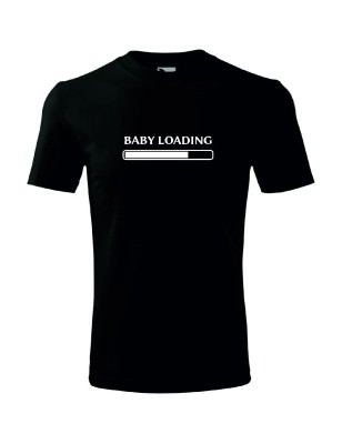 T-shirt męski baby loading - 10 kolorów do wyboru