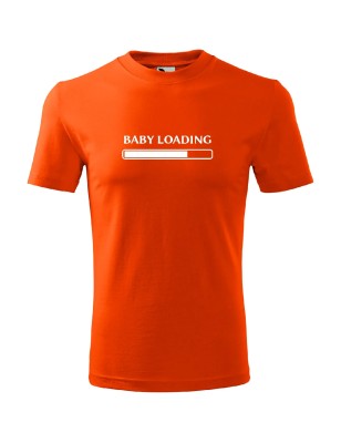 T-shirt męski baby loading - 10 kolorów do wyboru