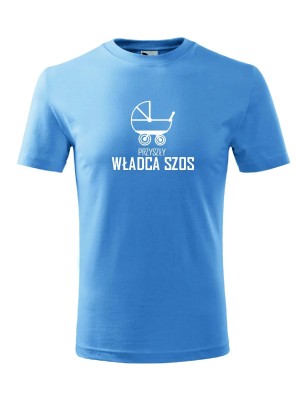 T-shirt męski przyszły władca szos -10 kolorów do wyboru