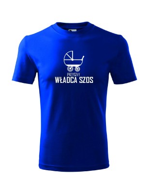 T-shirt męski przyszły władca szos -10 kolorów do wyboru