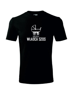 T-shirt męski przyszły władca szos -10 kolorów do wyboru