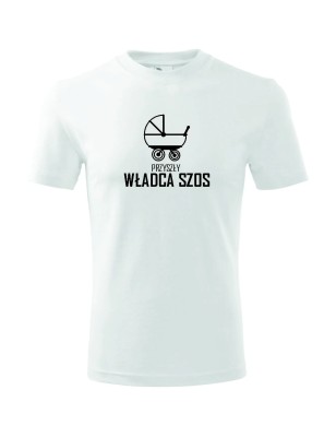 T-shirt męski przyszły władca szos -10 kolorów do wyboru