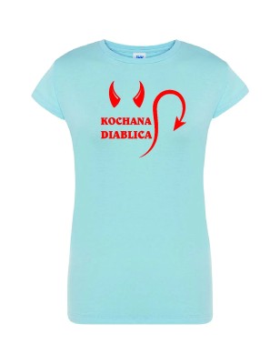 T-shirt damski kochana diablica - 10 kolorów do wyboru