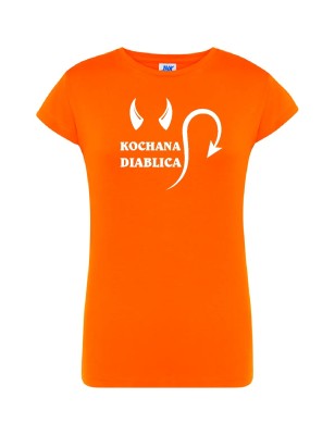 T-shirt damski kochana diablica - 10 kolorów do wyboru