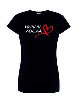 T-shirt damski kochana zołza - 10 kolorów do wyboru