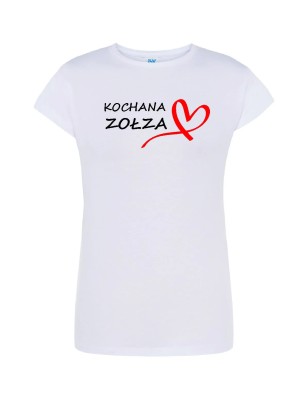 T-shirt damski kochana zołza - 10 kolorów do wyboru