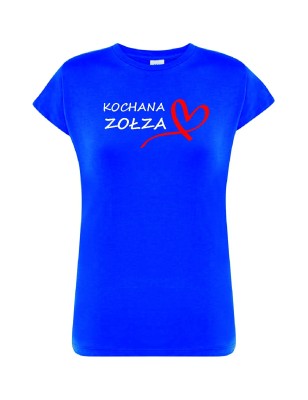 T-shirt damski kochana zołza - 10 kolorów do wyboru