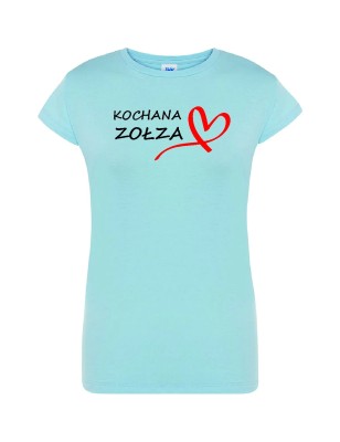 T-shirt damski kochana zołza - 10 kolorów do wyboru