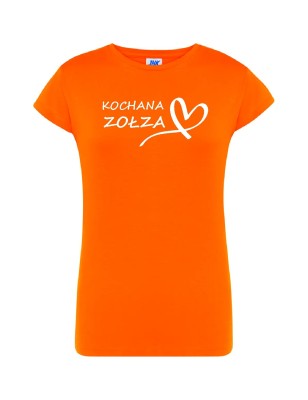 T-shirt damski kochana zołza - 10 kolorów do wyboru