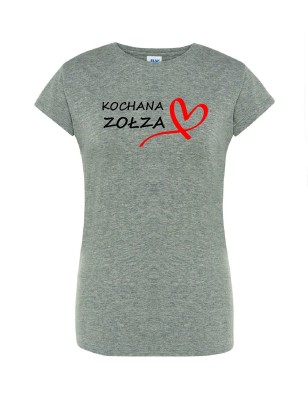 T-shirt damski kochana zołza - 10 kolorów do wyboru