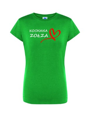 T-shirt damski kochana zołza - 10 kolorów do wyboru