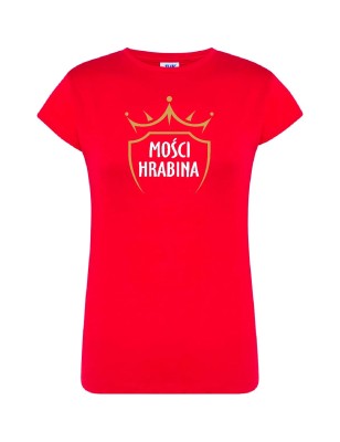 T-shirt damski mości hrabina - 10 kolorów do wyboru