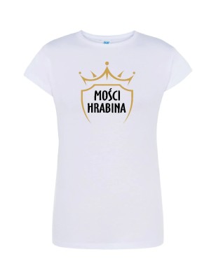 T-shirt damski mości hrabina - 10 kolorów do wyboru