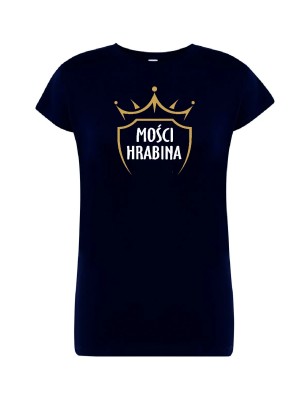 T-shirt damski mości hrabina - 10 kolorów do wyboru