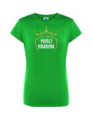 T-shirt damski mości hrabina - 10 kolorów do wyboru