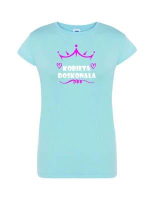 T-shirt damski kobieta doskonała - 10 kolorów do wyboru