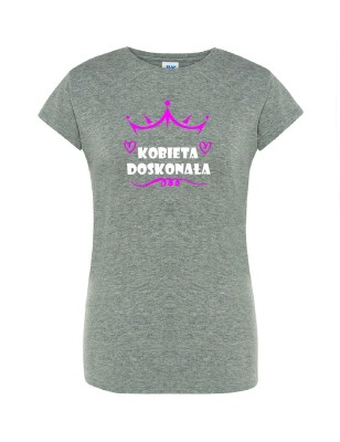 T-shirt damski kobieta doskonała - 10 kolorów do wyboru