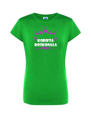 T-shirt damski kobieta doskonała - 10 kolorów do wyboru