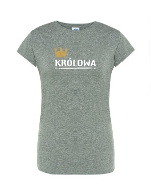 T-shirt damski królowa - 10 kolorów do wyboru