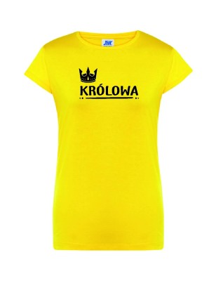 T-shirt damski królowa - 10 kolorów do wyboru