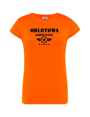 T-shirt damski odlotowa dziewczyna - 10 kolorów do wyboru