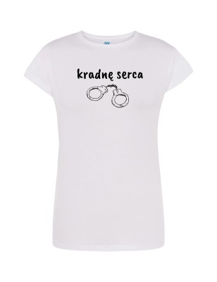 T-shirt damski kradnę serca - 10 kolorów do wyboru