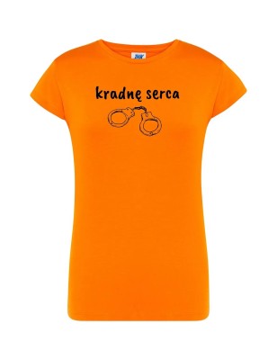 T-shirt damski kradnę serca - 10 kolorów do wyboru