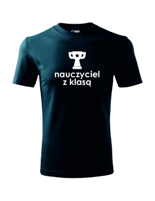 T-shirt męski nauczyciel z klasą - 10 kolorów do wyboru