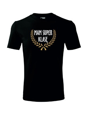 T-shirt męski mam super klasę - 10 kolorów do wyboru