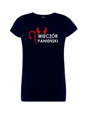 T-shirt damski wieczór panieński diabełek - 10 kolorów do wyboru