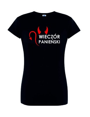 T-shirt damski wieczór panieński diabełek - 10 kolorów do wyboru