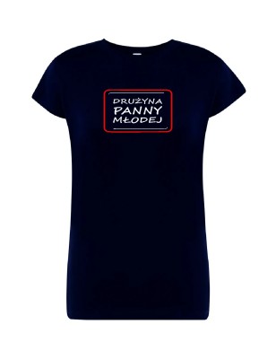 T-shirt damski drużyna panny młodej  - 10 kolorów do wyboru