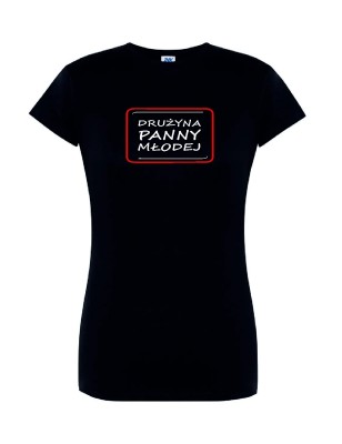 T-shirt damski drużyna panny młodej  - 10 kolorów do wyboru