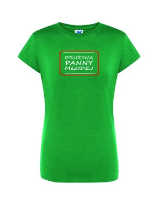 T-shirt damski drużyna panny młodej  - 10 kolorów do wyboru