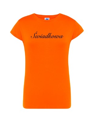 T-shirt damski świadkowa  - 10 kolorów do wyboru