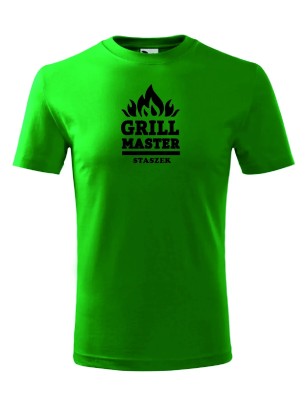 T-shirt męski grill master - 10 kolorów do wyboru