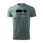 T-shirt męski 0% vegan - 10 kolorów do wyboru