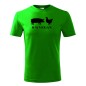 T-shirt męski 0% vegan - 10 kolorów do wyboru