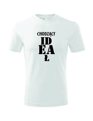 T-shirt męski chodzący ideał - 10 kolorów do wyboru