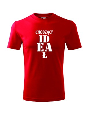 T-shirt męski chodzący ideał - 10 kolorów do wyboru