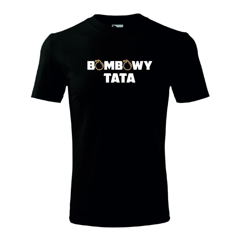 T-shirt męskI bombowy tata - 10 kolorów do wyboru