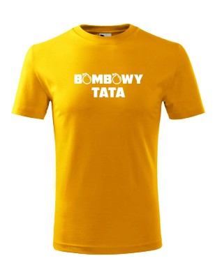 T-shirt męskI bombowy tata - 10 kolorów do wyboru