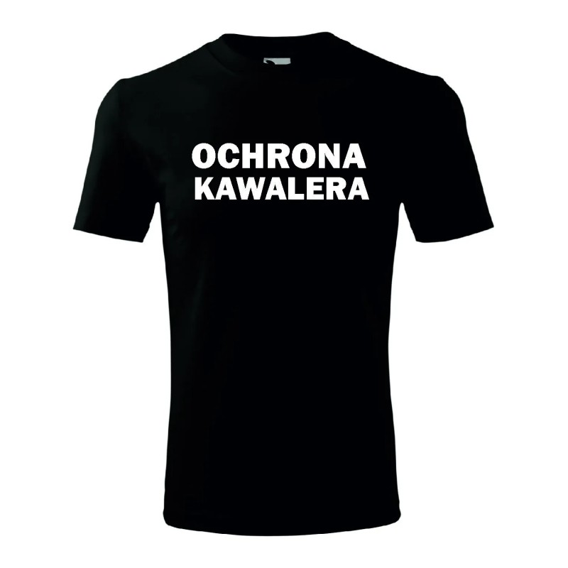 T-shirt męski ochrona kawalera - 10 kolorów do wyboru