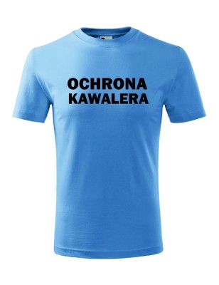 T-shirt męski ochrona kawalera - 10 kolorów do wyboru